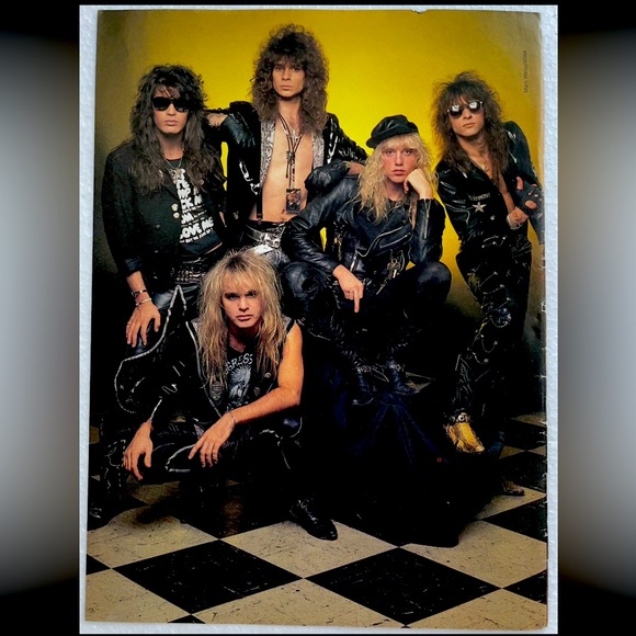 Vintage Warrant Pinup - Picture 1 of 1